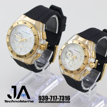 Load image into Gallery viewer, 2x1 TECHNOMARINE Cruise California GOLD Chronograph Quartz

