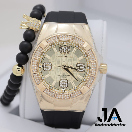 TechnoMarine Cruise Glitz Men's Watch , Black