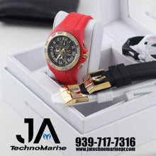 Cargar imagen en el visor de la galería, Technomarine Custom  Cruise Star gold with black dial, (modelo 127 Black)
