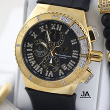 Cargar imagen en el visor de la galería, Technomarine Custom Cruise Star Gold With Black Dial, Special, Modelo Modelo ( 51)
