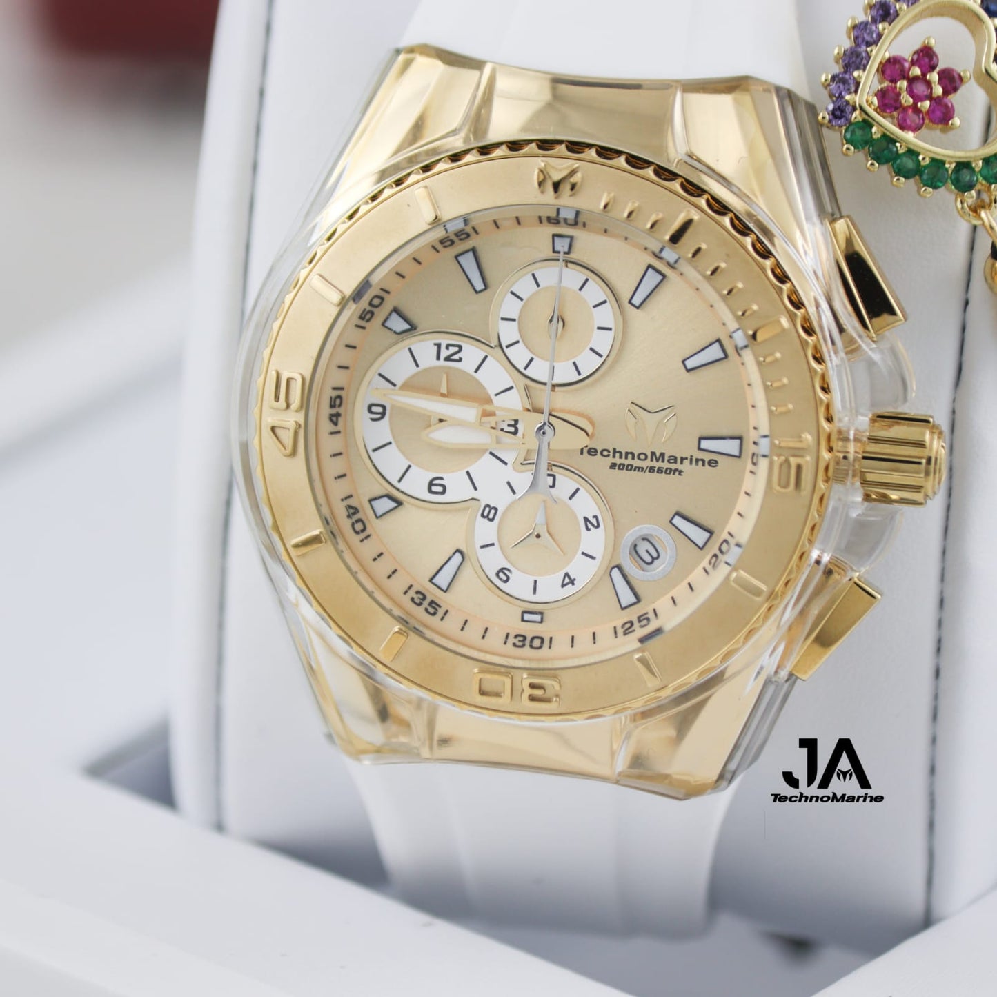 Technomarine Gold And Gold Womens Cruise Star 40MM