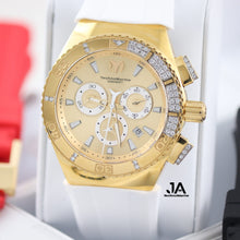 Load image into Gallery viewer, TECHNOMARINE Custom Men&#39;s Cruise Star Qtz Chrono Gold Dial Men&#39;s Watch (Swiss) Model (51)
