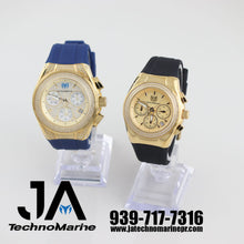 Cargar imagen en el visor de la galería, Set Technomarine (PAVE) 46 mm Hombre Cruise Collections Máquina SUIZA Color  Oro Y TechnoMarine Pave 40mm Para (Mujer) Oro

