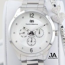 Load image into Gallery viewer, Technomarine MoonSun Silver Dial Women Watch
