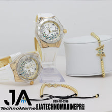 Cargar imagen en el visor de la galería, 2×1 Dos TechnoMarine Women&#39;s 40mm Silicone  Band Steel Case Swiss Quartz Watch
