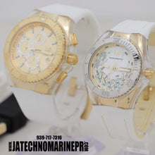 Cargar imagen en el visor de la galería, Set Technomarine Men&#39;s 46mm Cruise Star Qtz Chrono Gold Dial Men&#39;s Watch
