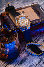 Load image into Gallery viewer, Technomarine Special Edition Cruise Glitz Chronograph Quartz White Two Straps 
