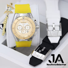 Cargar imagen en el visor de la galería, Technomarine Women&#39;s Cruise 40mm Silicone Band Swiss Quartz Watch
