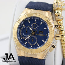 Cargar imagen en el visor de la galería, TechnoMarine Cruise BlueRay Men&#39;s Watch - 45mm, Blue
