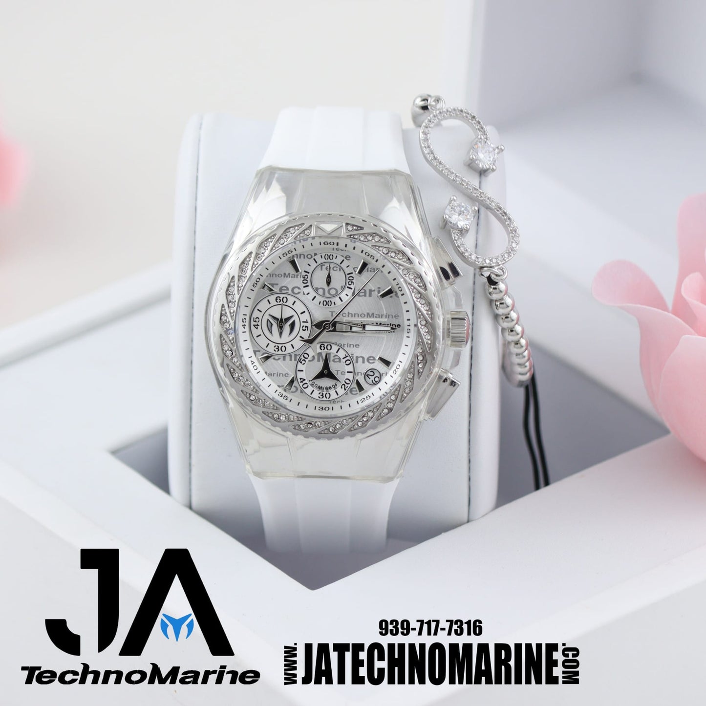 Technomarine Mujer Special Edition Gold Diamond Plata 40mm