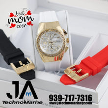 Cargar imagen en el visor de la galería, Technomarine Special Edition ( MUJER )  40mm Tres Correas 💎&quot;Diamond&quot;💎
