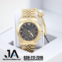 Cargar imagen en el visor de la galería, Technomarine Manta Ray Chronograph Quartz Gold Dial 42 mm
