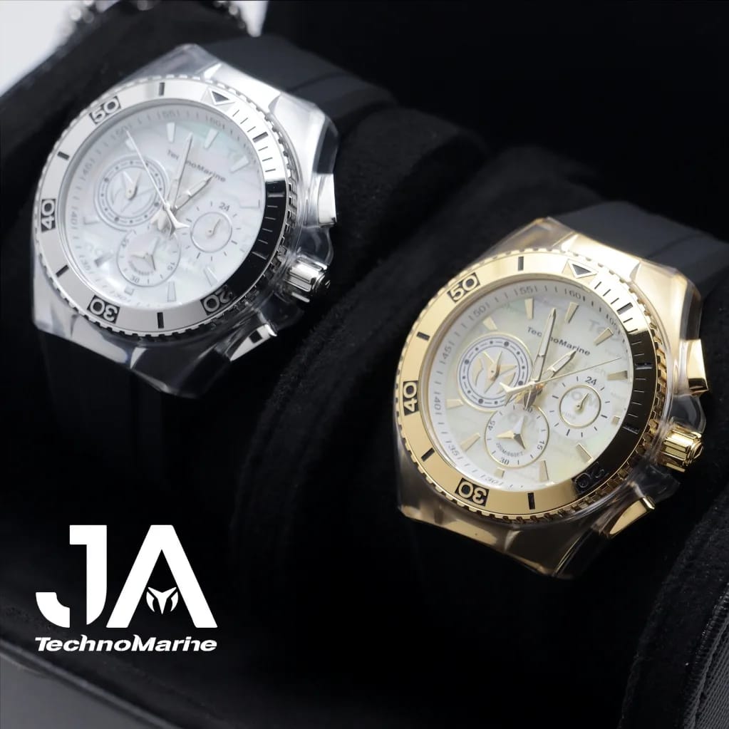 Set TechnoMarine Cruise Men Quartz Watch 46 mm 👇🏼 and TechnoMarine Cruise California Men's Watch w/ Metal, Mother of Pearl & Oyster Dial 46 mm
