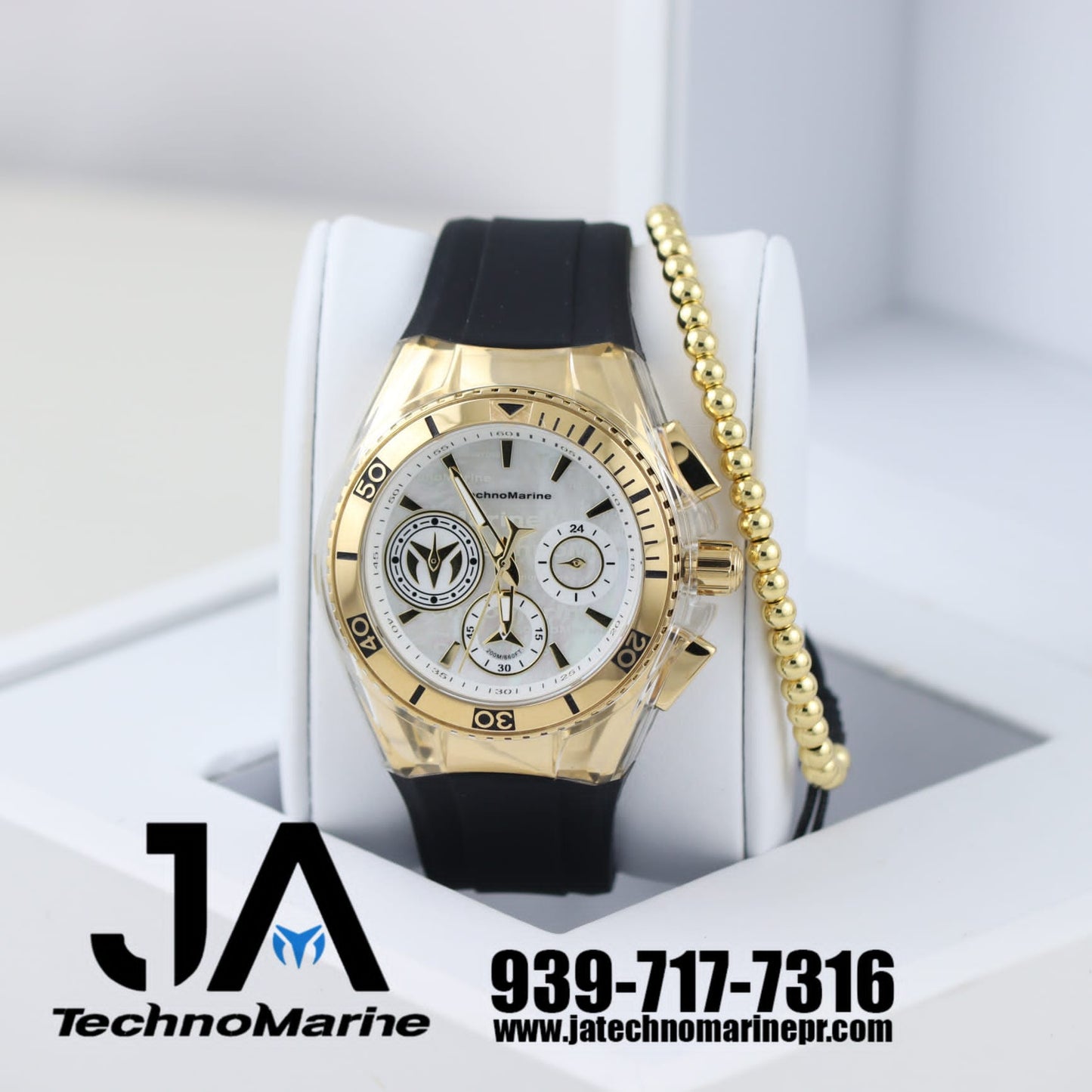 Technomarine Mujer Cruise Quartz Watch gold 40mm
