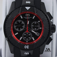 Cargar imagen en el visor de la galería, Technomarine UF6 Chronograph Quartz Black Dial Men&#39;s Watch
