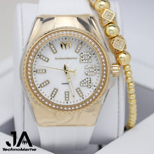 Cargar imagen en el visor de la galería, Technomarine Cruise Monogram 42mm Gold with Stones
