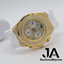 Cargar imagen en el visor de la galería, TECHNOMARINE (Pave) Cruise Collection Maquina Suiza  Color Oro Dos Correas
