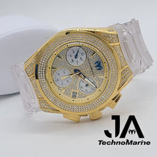 Cargar imagen en el visor de la galería, TECHNOMARINE (Pave) Cruise Collection Maquina Suiza  Color Oro Dos Correas
