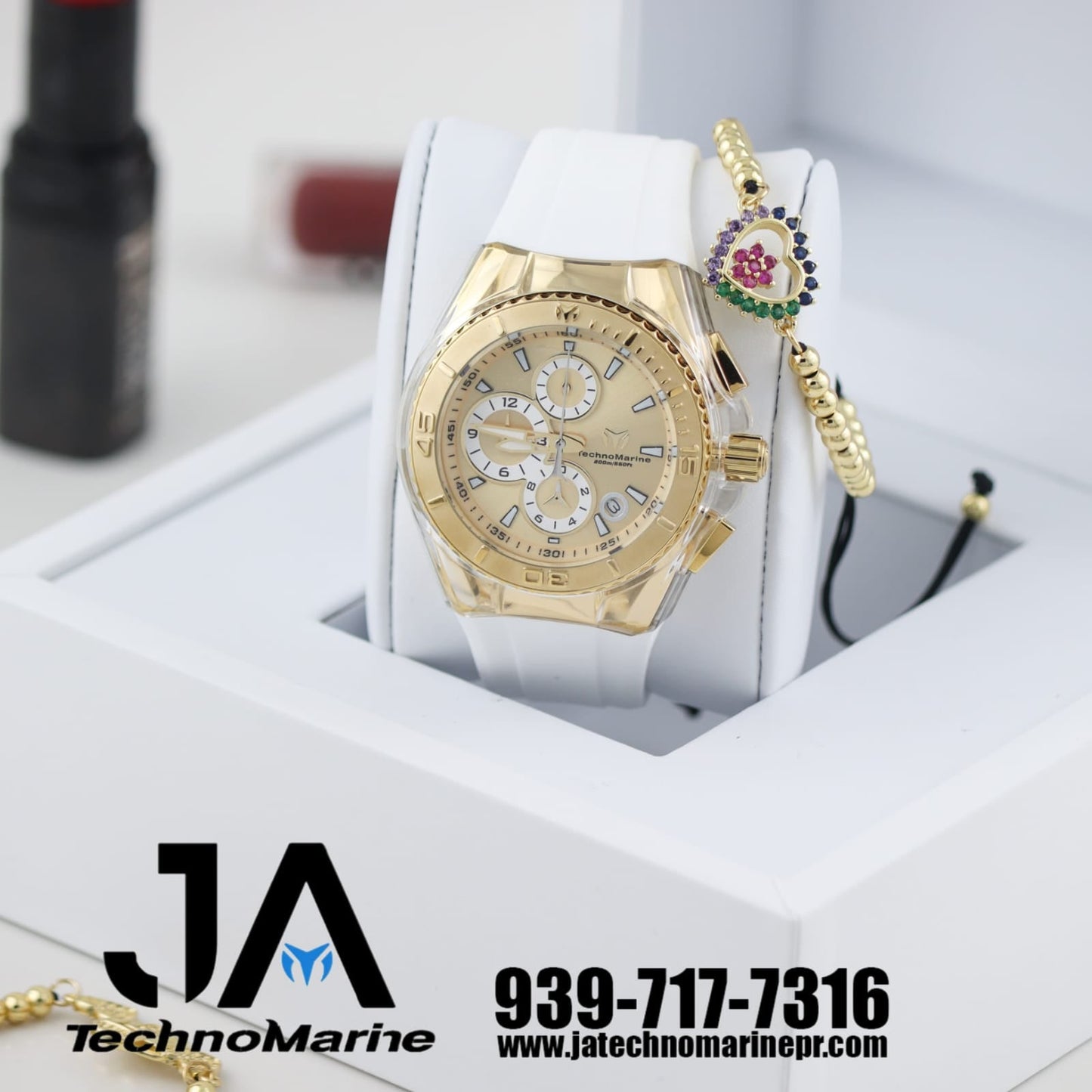 Technomarine Gold And Gold Womens Cruise Star 40MM