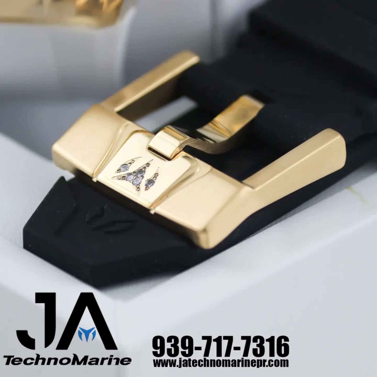 Tenchnomarine Custom Gold & Gold Diamond 46mm