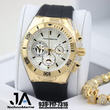 Cargar imagen en el visor de la galería, Technomarine Hombre Cruise California Men&#39;s Watch w/ Metal, &amp; Oyster Dial
