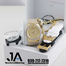 Load image into Gallery viewer, TECHNOMARINE Custom Cruise Monogram Quartz Gold Dial Men&#39;s Watch 46mm
