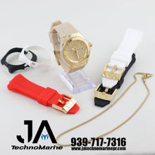 Load image into Gallery viewer, Technomarine Cruise Monogram Men&#39;s Watch - 46mm, Four Straps
