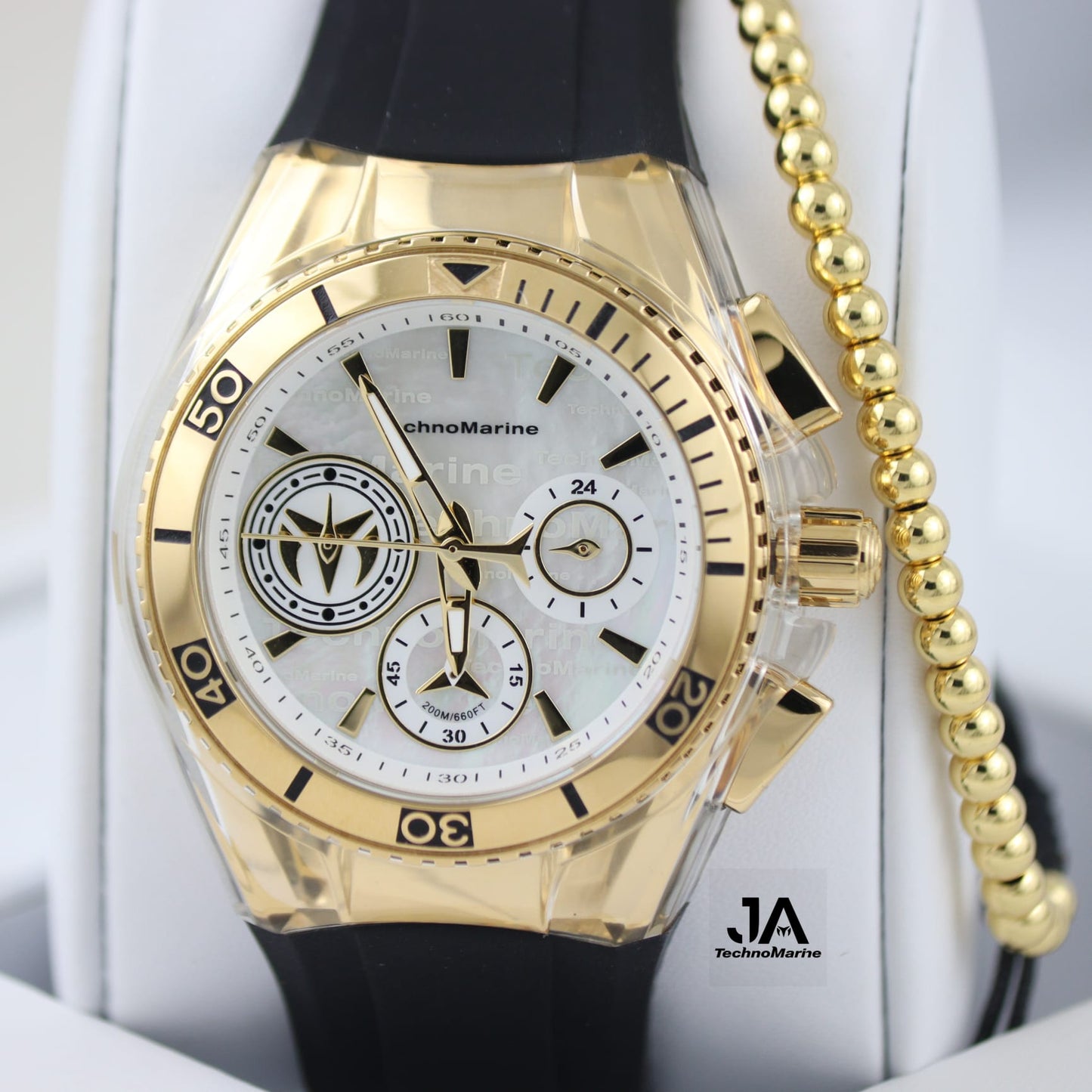Technomarine Mujer Cruise Quartz Watch gold 40mm