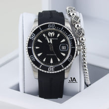 Load image into Gallery viewer, Technomarine Manta Sea Automatic Gray Dial Men&#39;s Watch 

