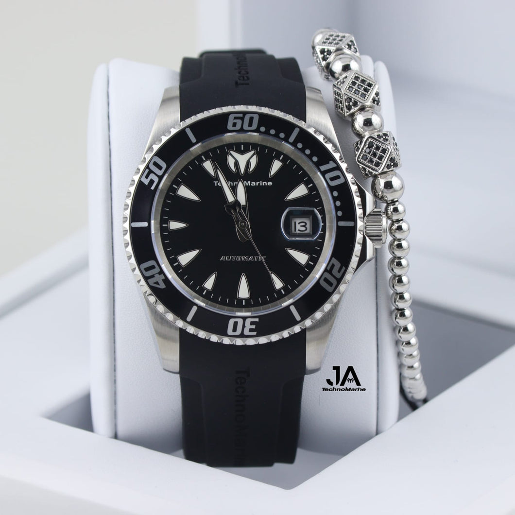 Technomarine Manta Sea Automatic Gray Dial Men's Watch 