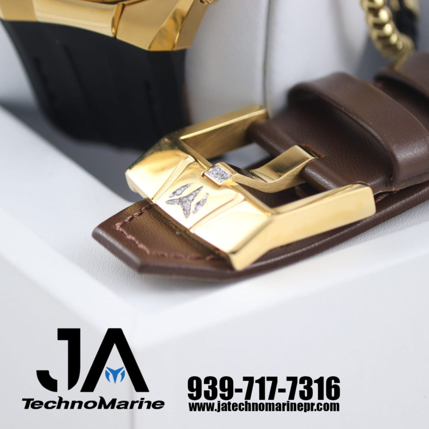 🥰 New 2021 Technomarine Custom  Cruise Steel Gold Black 45mm