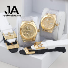 Load image into Gallery viewer, Set Technomarine Clear Cruise Three Monogram Straps 46mm Men&#39;s and 40mm Women&#39;s
