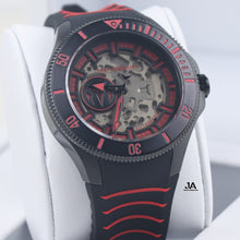 Cargar imagen en el visor de la galería, TechnoMarine Shark Cruise, Men&#39;s Watch, Stainless Steel Case, Silicone Strap, Mechanicall Automatic
