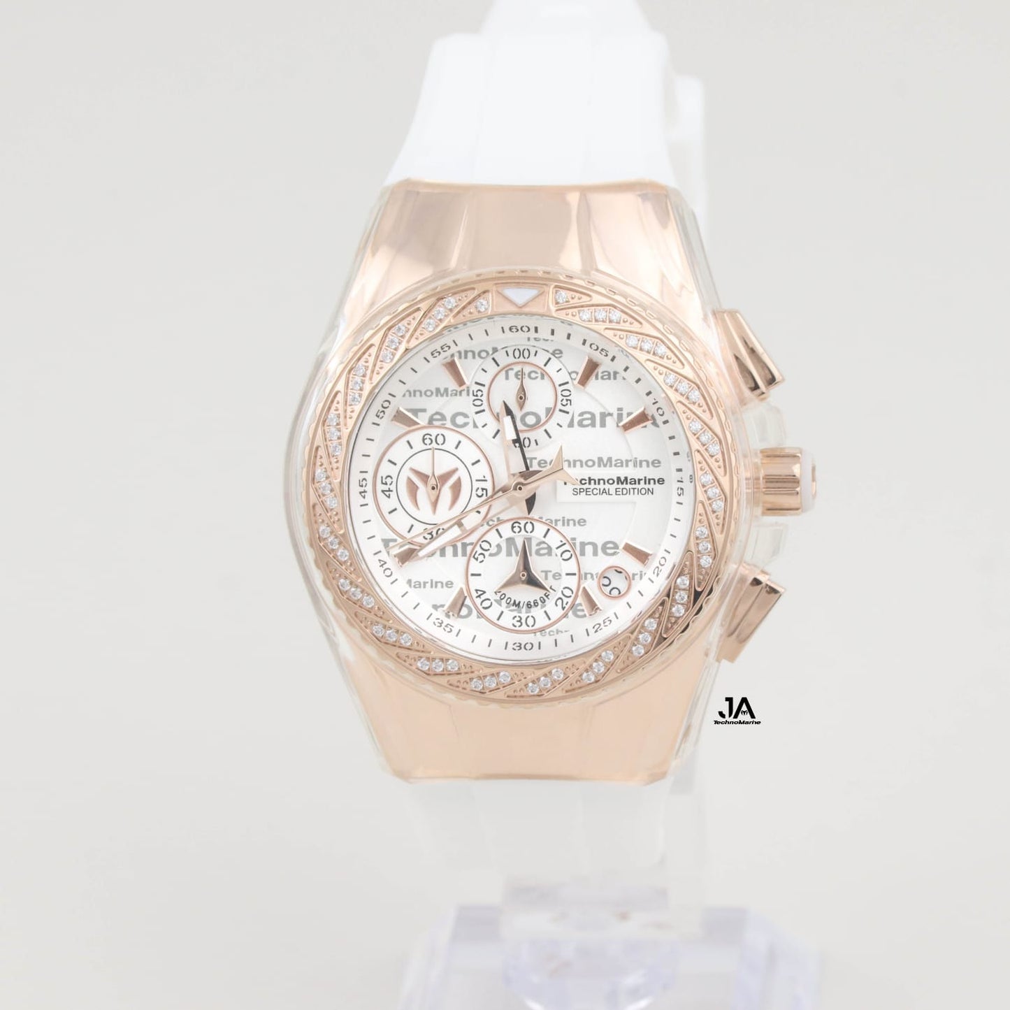 Technomarine Women's Special Edition Gold Diamond Rose Gold 40mm 