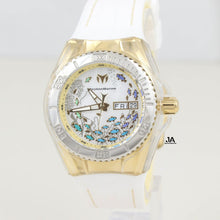 Load image into Gallery viewer, 𝐓𝐄𝐂𝐇𝐍𝐎𝐌𝐀𝐑𝐈𝐍𝐄 Women&#39;s 40mm Cruise Dream Gold &amp; White
